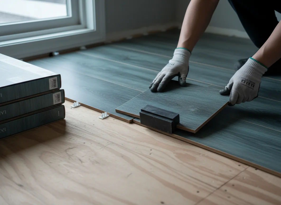 Luxury Vinyl Plank Installation company in Ludell, KS